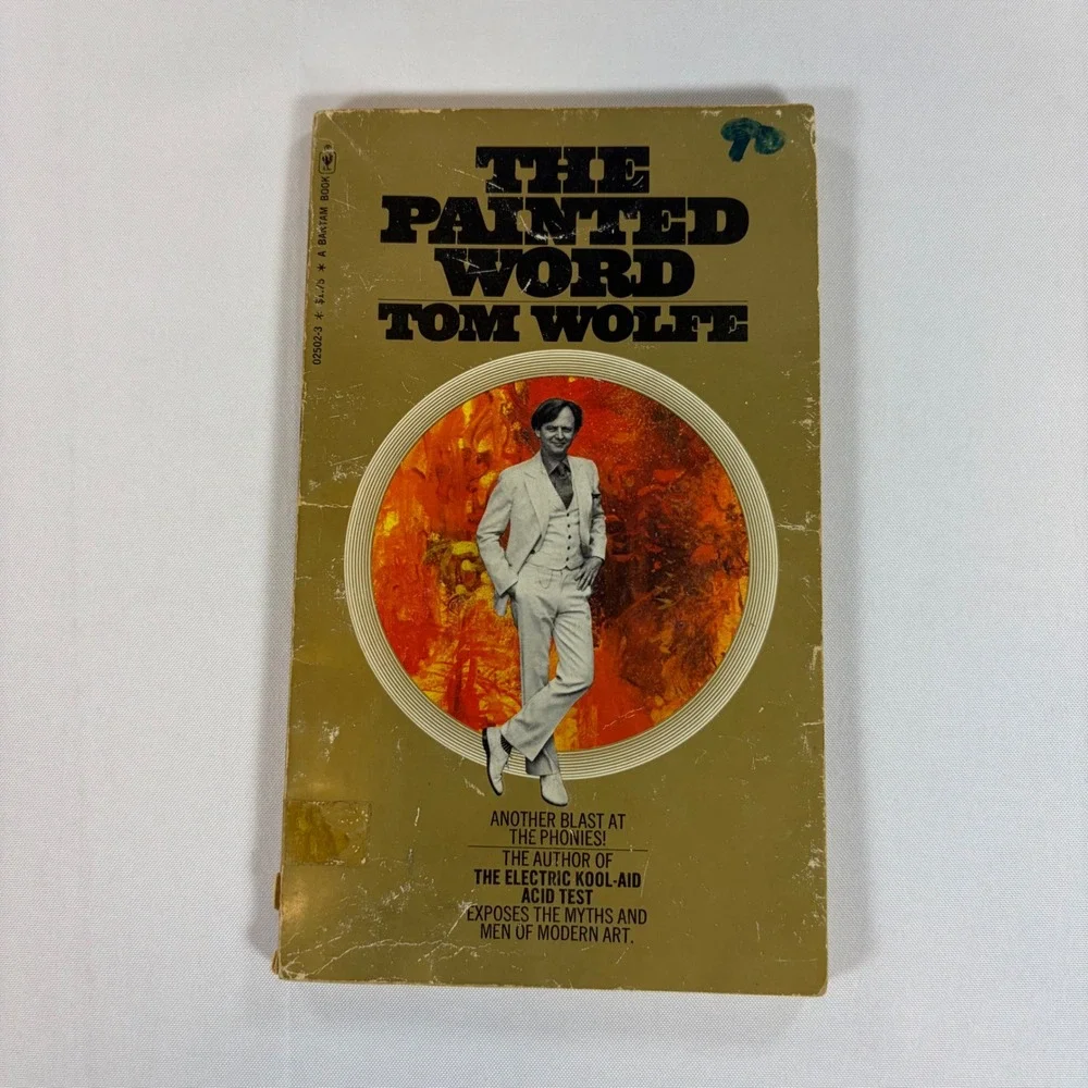Vtg The Painted Word Tom Wolfe 1976 Bantam Paperback 1st Print Art Criticism 70s